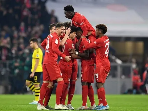 Dàn sao Bayern đồng lòng làm 1 việc sau khi hủy diệt Dortmund