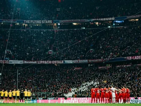 Những hình ảnh đẹp nhất ở trận Der Klassiker cuối tuần rồi