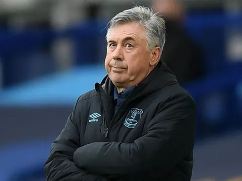 Chưa kịp thăng hoa cùng Everton, Ancelotti nhận thống kê đau đớn