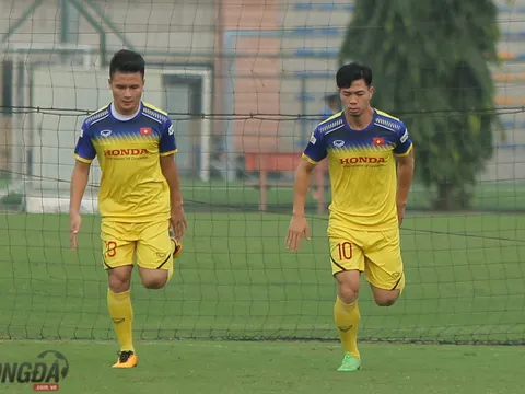 Công Phượng và Văn Hậu hội quân, ĐT Việt Nam chính thức có đầy đủ quân số