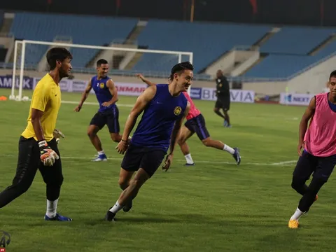 ĐT Malaysia tập gì để đấu với thầy trò HLV Park Hang-seo?