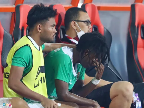 Ronaldo của U23 Indonesia thất vọng khi thua Việt Nam