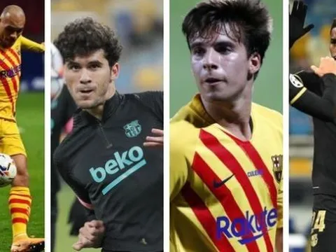 4 cầu thủ Barcelona chiến đấu để ở lại Camp Nou