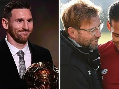 Van Dijk ''tuột'' QBV, Klopp thắc mắc về các nhà báo