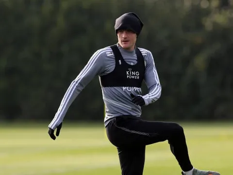 Vardy trở lại, sẵn sàng thách thức vị trí của Man City