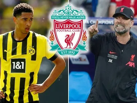 5 chữ ký chất lượng thay thế Bellingham cho Liverpool