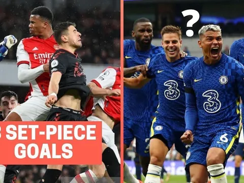 5 CLB ghi bàn nhiều nhất từ bóng chết ở EPL: Arsenal thứ 4, Chelsea sau 1 đội