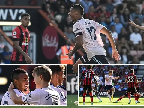 5 điểm nhấn Bournemouth 0-3 Arsenal: Sức nóng của bom tấn; Đại bác từ phòng tuyến