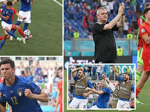 Điểm nhấn Italia 1-0 Wales: Phương án B hoàn hảo, Bale "ở ẩn"