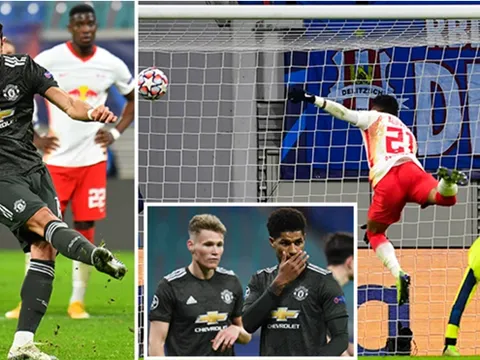 5 điểm nhấn Leipzig 3-2 Man United: Tan nát cánh phải, Quỷ đỏ trả giá đắt