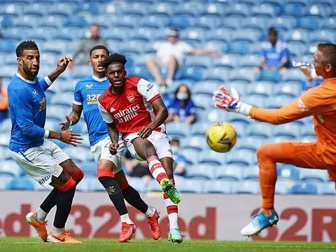5 điểm nhấn Rangers 2-2 Arsenal: Phương án tấn công mới cho Pháo thủ; Phát hiện tử huyệt