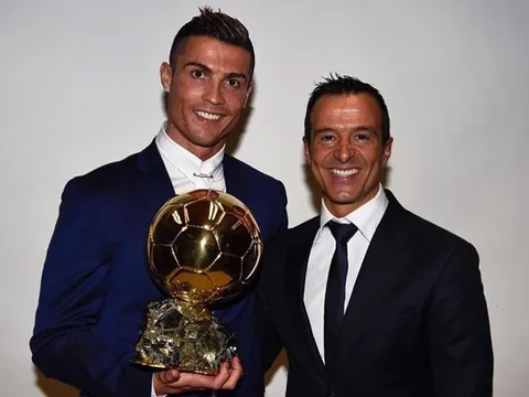 5 ngôi sao do Jorge Mendes đại diện có giá trị cao hơn Ronaldo