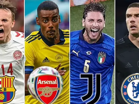 5 ngôi sao hứa hẹn khuấy đảo TTCN sau EURO 2020