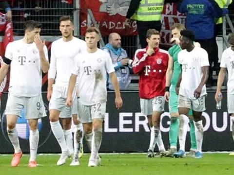 "50 sắc thái" thất thần của dàn sao Bayern ở trận thua lịch sử