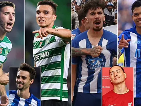 6 gương mặt 'khuấy đảo' Primeira Liga: Mục tiêu Man Utd, Arsenal