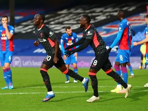 "Xé lưới" Palace, Mane san bằng thành tích của Lukaku