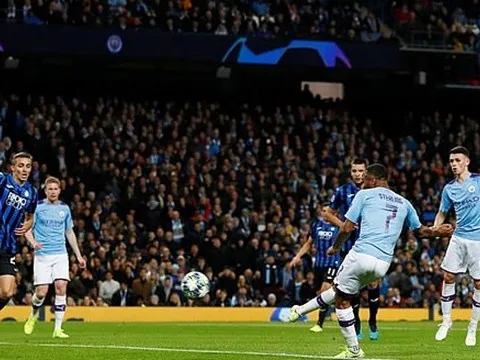 Sterling chói sáng, Man City thắng hủy diệt trước đại diện Serie A