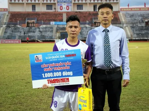 Cựu sao U20 Việt Nam tỏa sáng, U21 Hà Nội nhọc nhằn đánh bại U21 TP.HCM