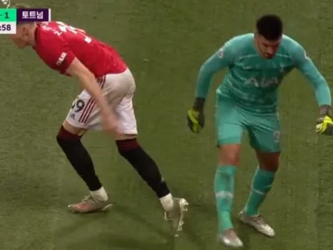 Không thể chấp nhận! Bị làm ngơ, sao Tottenham cay cú triệt hạ McTominay