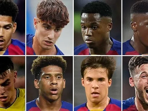8 "viên ngọc thô" giúp Barca ấp ủ giấc mơ thống trị trời Âu trong tương lai