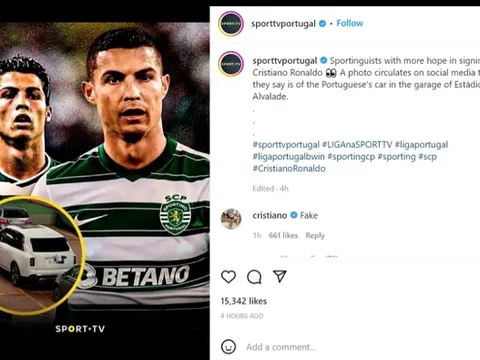 Chuyển đến Sporting Lisbon? Đích thân Ronaldo có câu trả lời