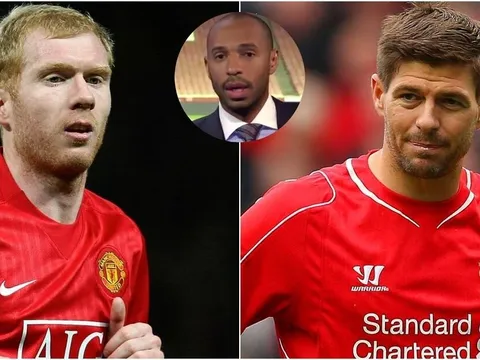 Gerrard vs Scholes - Ai xuất sắc hơn? Thierry Henry đã có câu trả lời
