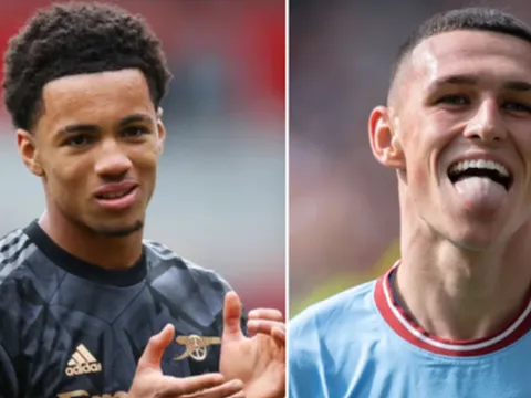 Thần đồng Arsenal được so sánh với Foden