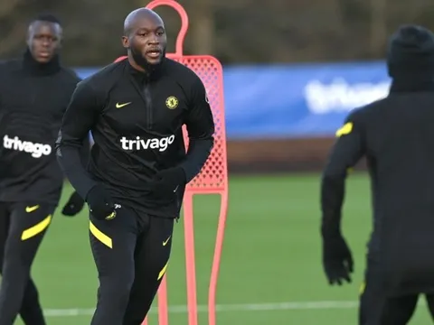 Lukaku tập luyện sau phát biểu không vui, 2 viện binh nuốt trọn giáo án