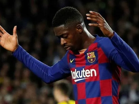 Dembele nghỉ 4 tháng sau phẫu thuật đầu gối