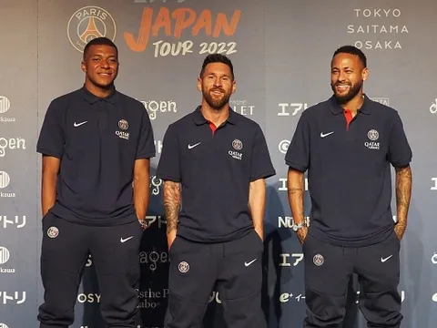 Messi, Mbappe gặp gỡ huyền thoại bóng đá Nhật Bản