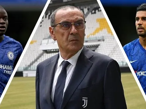 Xây dựng đế chế Sarri ball, Juve muốn "bỏ giỏ" 2 công thần Chelsea