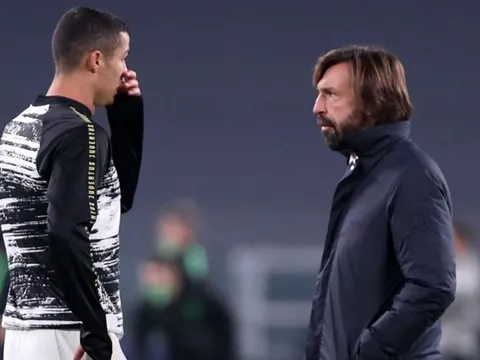 Juve bị chỉ trích vì phụ thuộc vào Ronaldo, Pirlo vẫn "nói cứng"