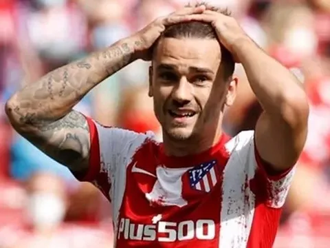 Ác mộng vẫn đeo bám Griezmann tại Atletico