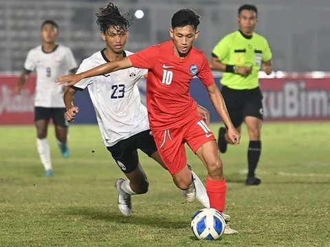 AFF xin lỗi U19 Campuchia vì sai lầm trọng tài