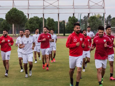 Tuyển Afghanistan đá tập với CLB Sài Gòn