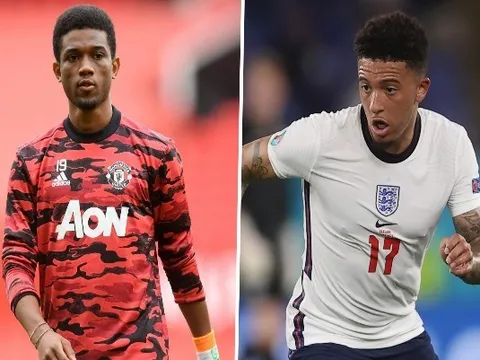 Cập bến OTF, Jadon Sancho mang đến thứ mà Amad Diallo cần