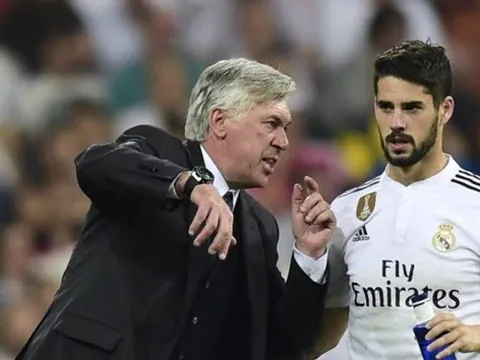 Ancelotti trở lại Real, Isco ngay lập tức "quay xe"
