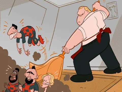 Cười té khói với loạt ảnh chế Barca thời Koeman