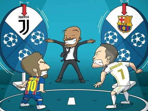 Cười té khói với loạt ảnh chế bốc thăm Champions League