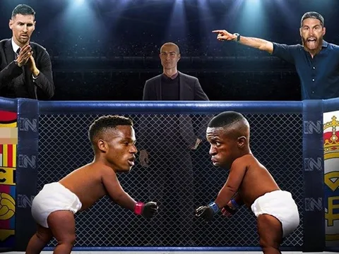 Cười té khói với loạt ảnh chế Real hạ gục Barca