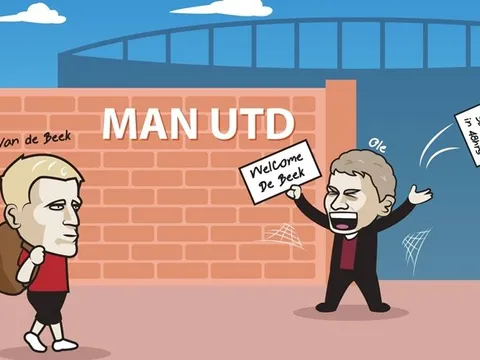 Cười té khói với loạt ảnh chế Man United mua Van de Beek
