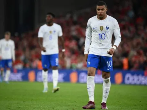 Mbappe tịt ngòi, Pháp thua sốc trước Đan Mạch
