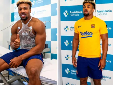 Cơ bắp vạm vỡ, Traore kiểm tra y tế tại Barcelona