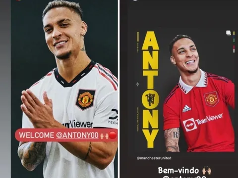 Antony nhầm Bruno Fernandes là đội trưởng MU