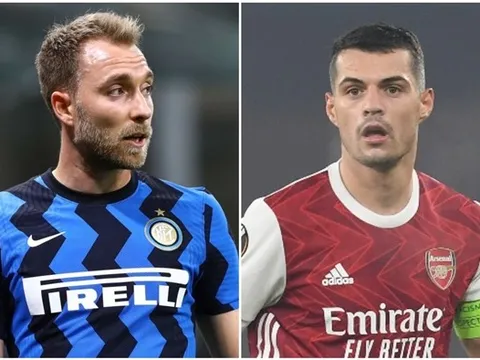Arsenal chơi lớn, dùng Xhaka đổi "hàng hớ" Inter Milan