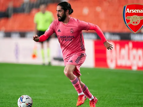 Động thái với cực phẩm đang thất sủng ở Real có thể nâng tầm Arsenal