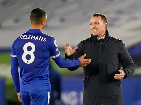 Arsenal ngắm Tielemans, Brendan Rodgers lên tiếng