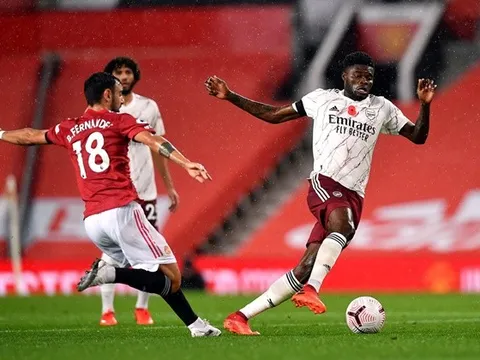 Arsenal thắng Man Utd: Ngày "ông chủ" Partey lu mờ Pogba và Bruno