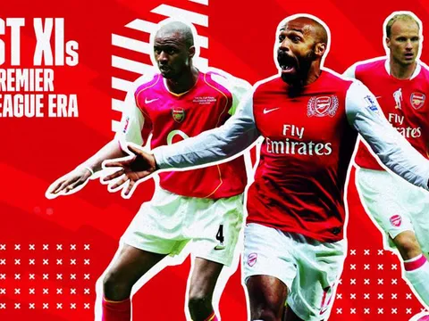 Đội hình đỉnh nhất của Arsenal ở kỷ nguyên Premier League