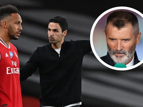 Arteta bảo vệ trò cưng trước "gạch đá" từ Roy Keane